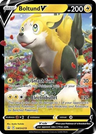 SWSH: Sword & Shield Promo Cards Boltund V #SWSH219