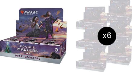Double Masters 2022 - Draft Booster Box Case - Double Masters 2022 - Magic:  The Gathering