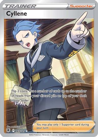 SWSH10: Astral Radiance Cyllene (Full Art) #183