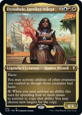 Dynaheir, Invoker Adept (Foil Etched) - Commander Legends: Battle for ...