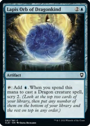 Lapis Orb of Dragonkind