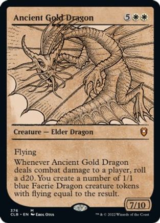 Ancient Gold Dragon (Showcase)