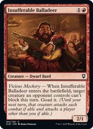 Insufferable Balladeer