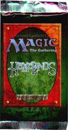 Three Packs for sale online MTG Magic The Gathering 3x Homelands Booster Pack 