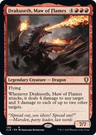 Drakuseth, Maw of Flames - Commander Legends: Battle for Baldur's Gate ...