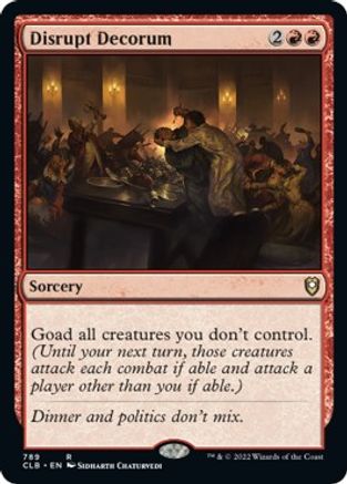 Disrupt Decorum