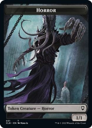 Horror // Eldrazi Horror Double-Sided Token