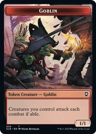 Buy Pirate // Goblin Double-sided Token - Commander Legends: Battle for ...