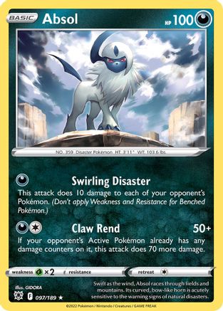 Deck Exclusives Absol #097