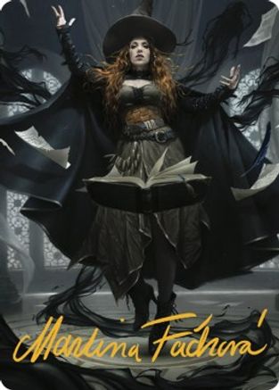 Tasha, the Witch Queen Art Card (41/81) (Gold-Stamped Signature)