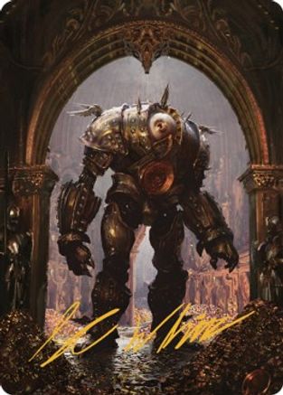Marut Art Card (Gold-Stamped Signature)