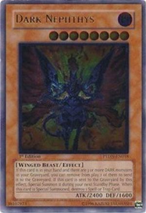 Yu-Gi-Oh! Dark Nephthys Card - LCYW-EN211 - Legendary Collection 3: Yugi's World - Common, Unlimited Edition