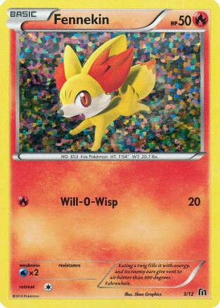 McDonald's Promos 2016 Fennekin #003