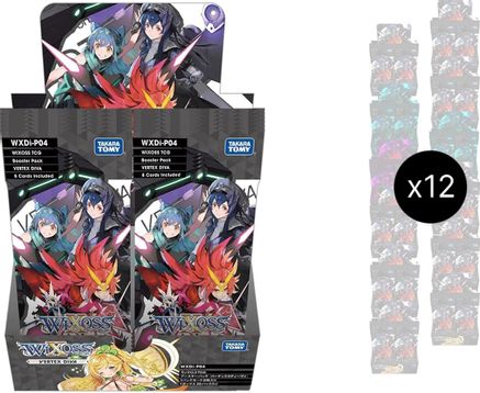 Black And White Vertex Diva  Wixoss TCG English Edition Sealed By Takara  Tomy Booster Box