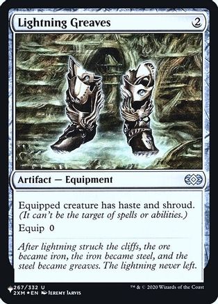 Lightning Greaves (2XM)