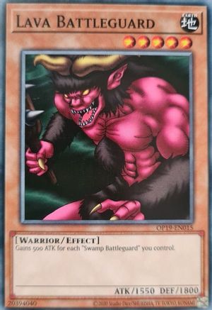 YU-GI-OH! Lava Battleguard Card - SP15-EN003 - Star Pack ARC-V 1st Edition Common - Trading Card Game