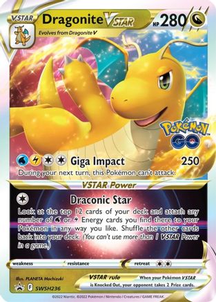 SWSH: Sword & Shield Promo Cards Dragonite VSTAR #SWSH236