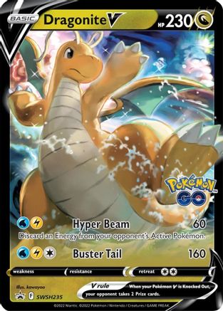 SWSH: Sword & Shield Promo Cards Dragonite V #SWSH235