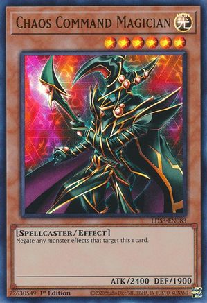 Carta Chaos Command Magician (rosso) - LDS3-EN083 - Ultra Rara 1° Edizione