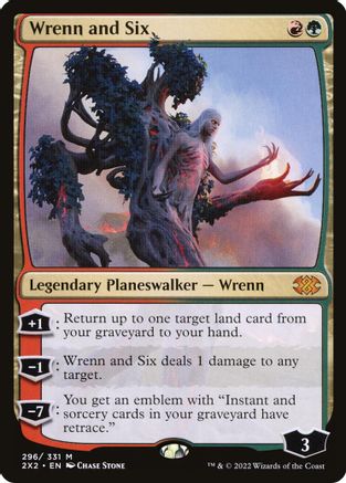 Wrenn and Six - Double Masters 2022 - Magic: The Gathering