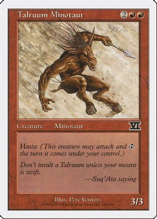 Talruum Minotaur