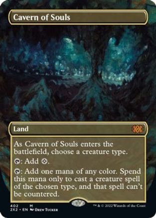 Cavern of Souls (Borderless) - Double Masters 2022 - Magic: The 