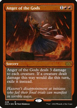 Anger of the Gods (Foil Etched)