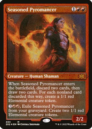 Seasoned Pyromancer (Foil Etched)