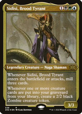 Sidisi, Brood Tyrant (Foil Etched)