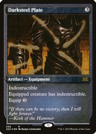 Darksteel Plate (Foil Etched)
