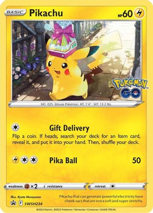 SWSH: Sword & Shield Promo Cards Pikachu #SWSH234
