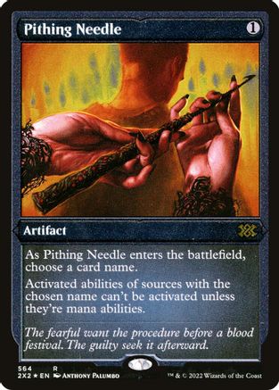 Pithing Needle (Foil Etched)