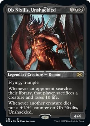 Ob Nixilis, Unshackled (Foil Etched)