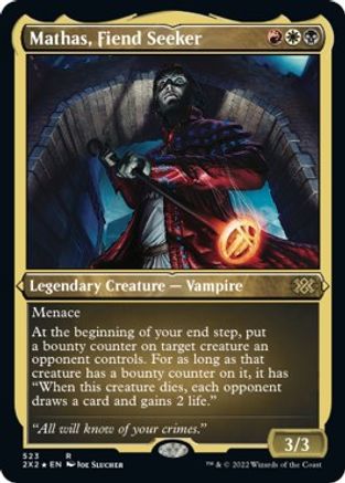 Mathas, Fiend Seeker (Foil Etched)