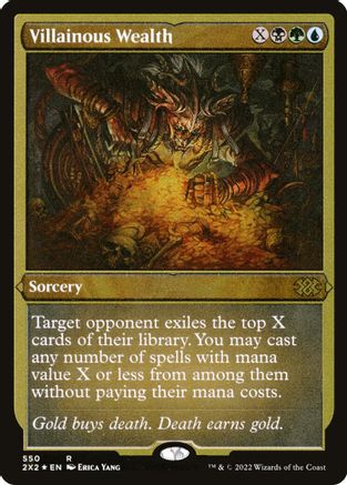 Villainous Wealth (Foil Etched)