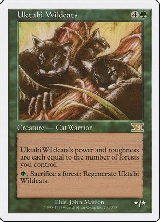 Uktabi Wildcats - Classic Sixth Edition - Magic: The Gathering