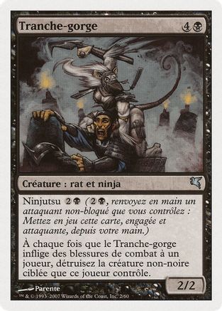 Throat Slitter (French) - "Tranche-gorge"
