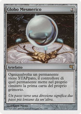 Mesmeric Orb (Italian)- "Globo Mesmerico"