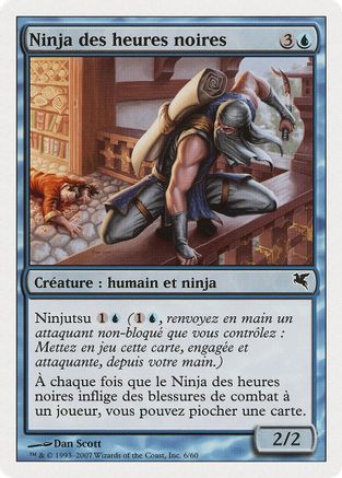Ninja of the Deep Hours (French) - "Ninja des heures noires"