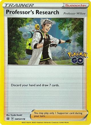 SWSH: Sword & Shield Promo Cards Professor's Research #SWSH178