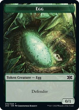 Egg // Phyrexian Golem Double-Sided Token