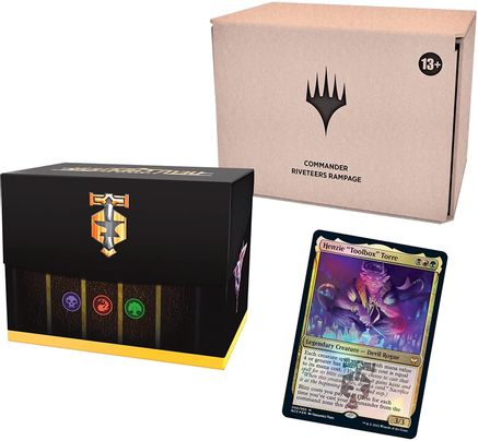 Streets of New Capenna Commander Deck Riveteers Rampage Minimal Packaging