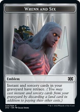 Emblem - Wrenn and Six // Monk Double-Sided Token