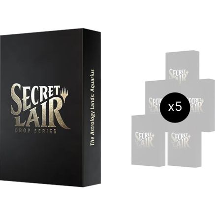 Secret Lair Bundle Astrology Lands Aquarius