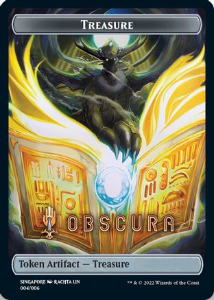 Treasure Token (Obscura) [SEA Exclusive] - Streets of New Capenna ...