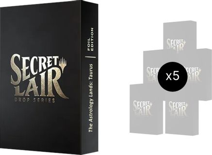 Secret Lair Bundle Astrology Lands Taurus Foil