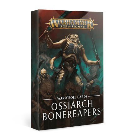 Warhammer: Age of Sigmar - Warscroll Cards: Ossiarch Bonereapers ...