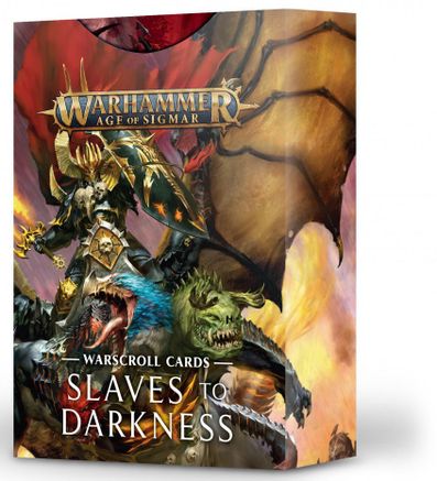 Warhammer: Age of Sigmar - Warscroll Cards: Slaves to Darkness ...