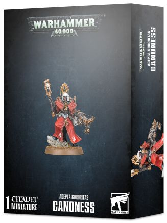 Warhammer 40K: Adepta Sororitas Canoness - Warhammer Plastic Box Sets ...