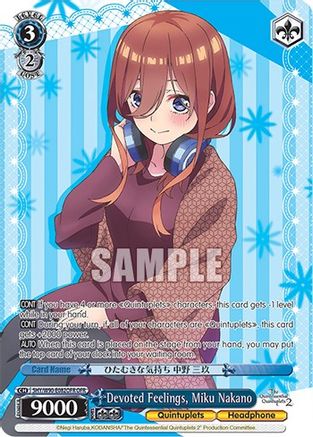 5toubun x Weiss Schwarz (feat. Latest Character Designs) :  r/5ToubunNoHanayome